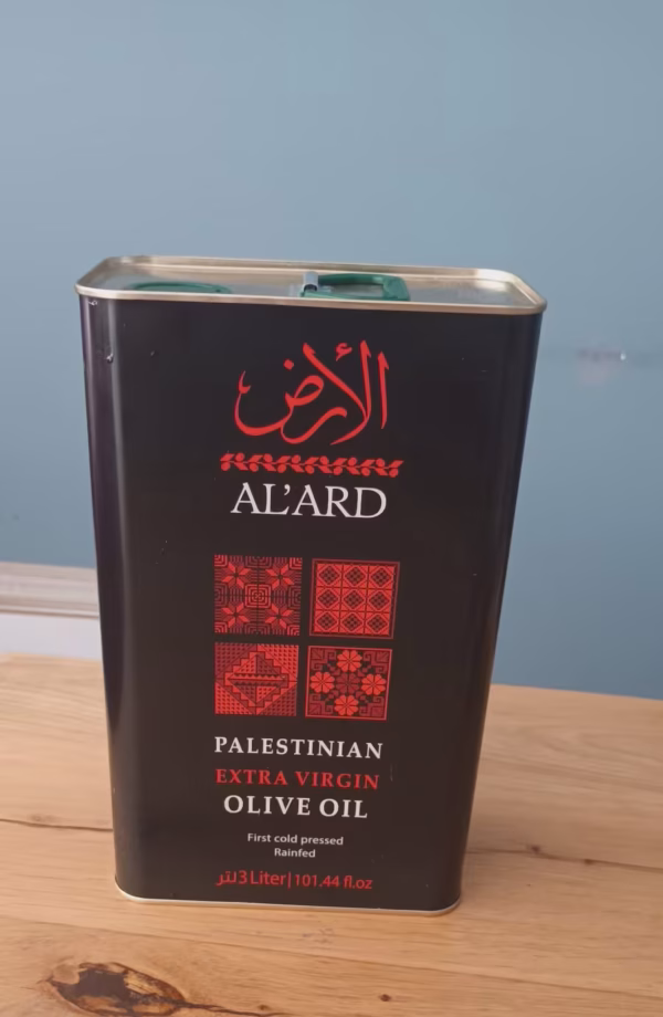 3 Liter Extra Virgin olijfolie Blik (Al'Ard)