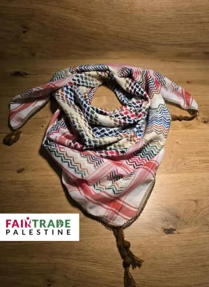 Nabulsi Kufiya - Kleurrijk