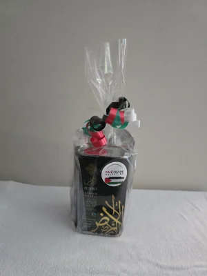 Nabulsi Kufiya - Zwart/Wit