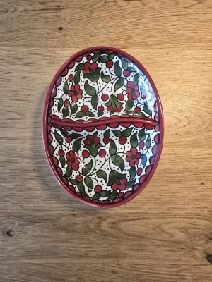 Tweevaksschaal rood en groen