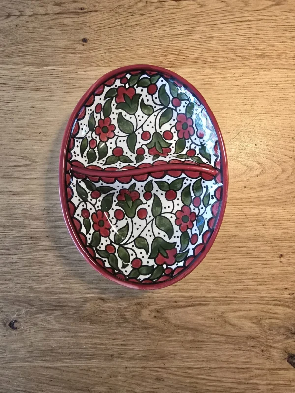 Tweevaksschaal rood en groen