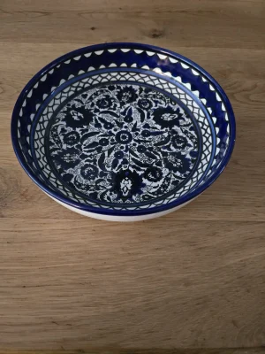 Ronde Schaal 23 cm. Blauw